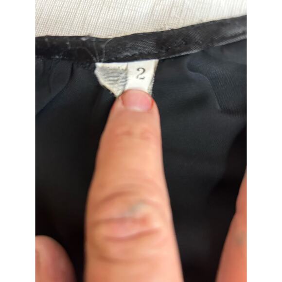 Women's Size 2 Middle Easter Dress Abaya Black GUC Palestinian - Picture 5 of 6